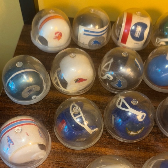 Mini Football Helmet Toy Set - Multi-Color - Picture 5 of 6